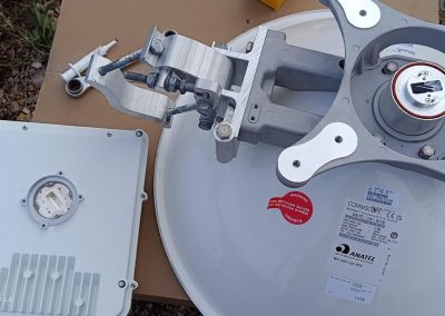 Installation télécom faisceau hertzien par CF31